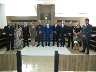 Sessão solene de posse dos vereadores da Legislatura 2021/2024